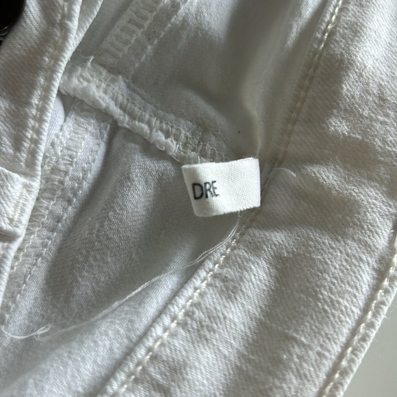 Rag & Bone DRE white rip style jeans! - Picture 4 of 6
